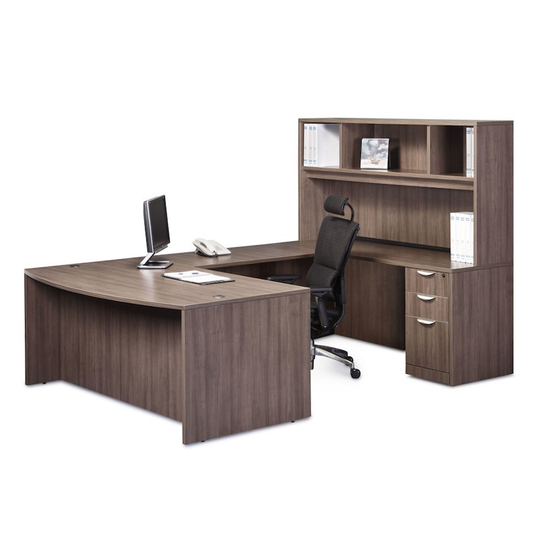 Classic Executive Bowfront Workstation Workplace Partners Classic Executive Bowfront Workstation