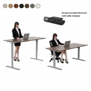 Stage 3 Electric Height Adjustable Tables with Programable Handset (Multiple Sizes Available)