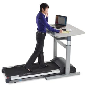 Treadmill desk image