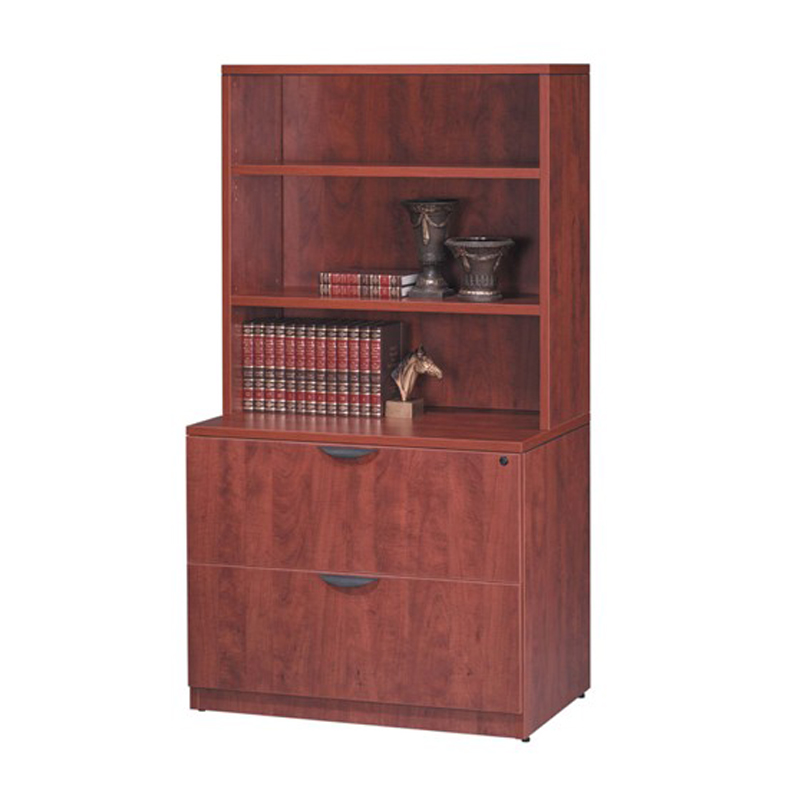 Classic 2-Drawer Lateral File with Hutch