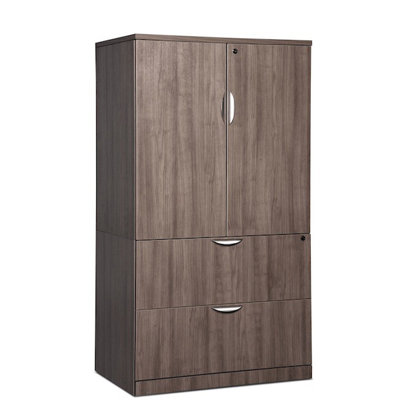 Classic Locking Storage Cabinet Lateral File Combo