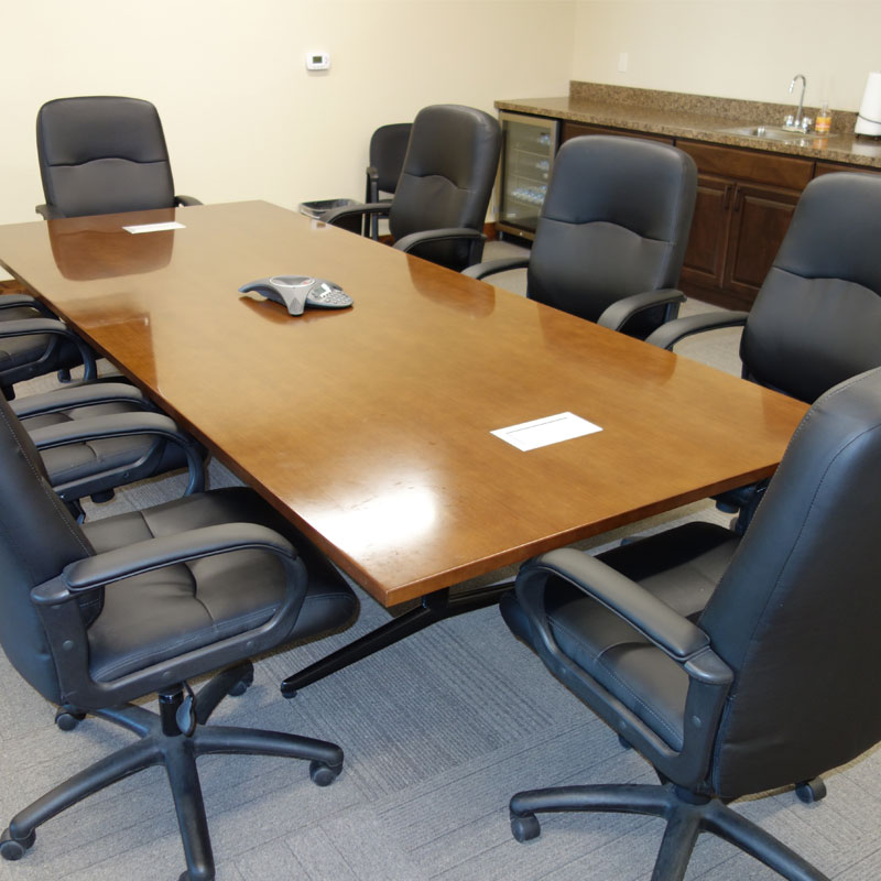 Allsteel 10’ Veneer Conference Room Table