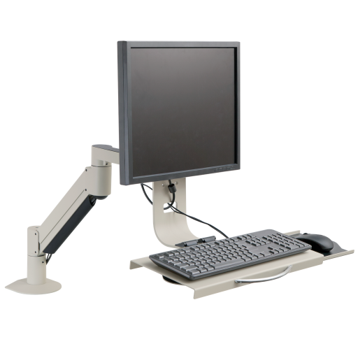 7509 – Data Entry Monitor Arm and Keyboard Tray