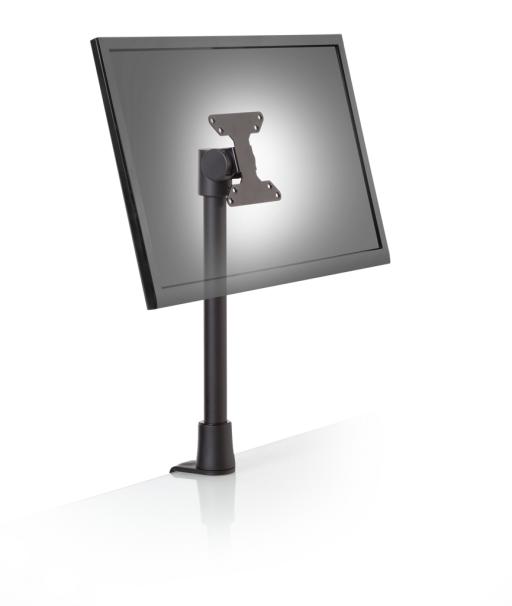 9232-DC – Monitor Pole Mount with Desk Clamp