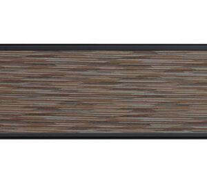 36"w x 12"h Fabric Panel Black