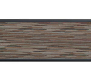 72"w x 12"h Fabric Panel Black