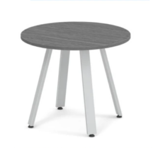 Round Table with Metal VA Legs